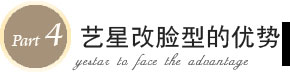 艺星改脸型优势